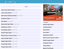 Tablet Screenshot of kozakli.net
